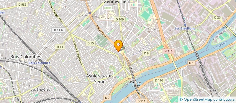 localisation de l'entreprise MONSIEUR JEAN ESTAVOYER  ASNIERES-SUR-SEINE