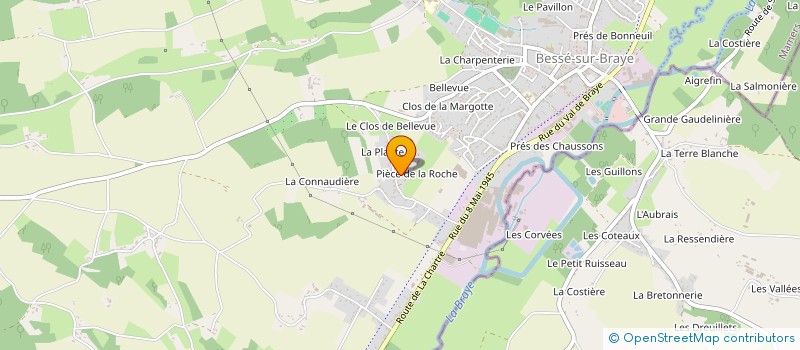 localisation de l'entreprise MONSIEUR JEAN-ESTEBAN LION  BESSE-SUR-BRAYE