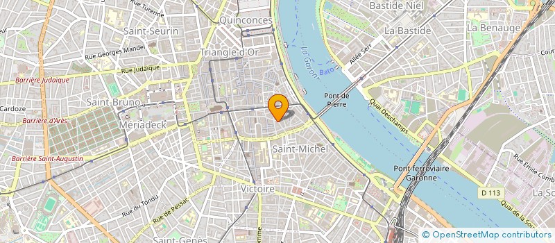 localisation de l'entreprise MONSIEUR JEAN ESTEVE  BORDEAUX