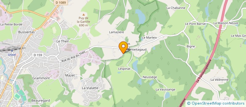 localisation de l'entreprise MONSIEUR JEAN ESTHER à SAINT-ANGEL