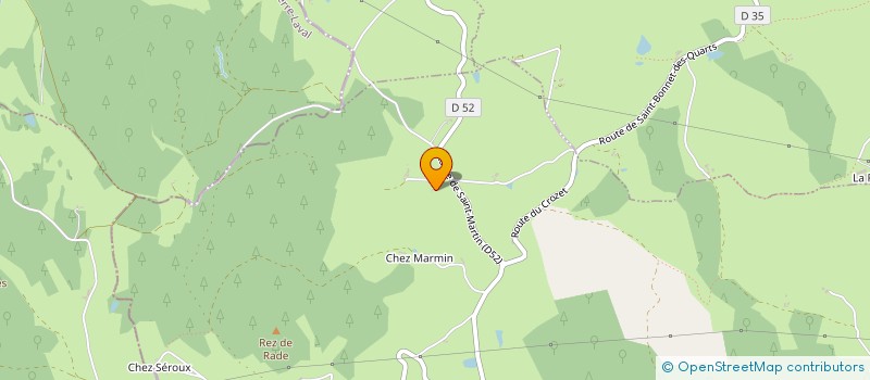 localisation de l'entreprise MONSIEUR JEAN ETAY  SAINT-BONNET-DES-QUARTS