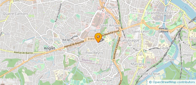 localisation de l'entreprise MONSIEUR JEAN ETCHALUS à BAYONNE
