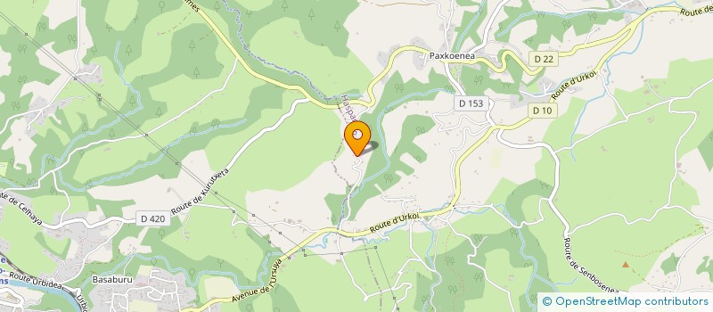 localisation de l'entreprise MONSIEUR JEAN ETCHEGOYEN à HASPARREN