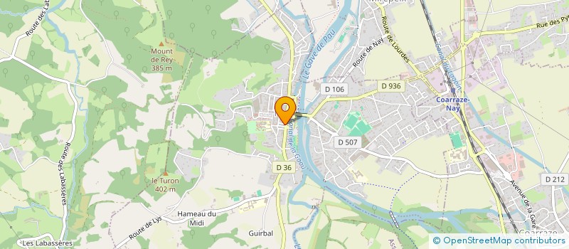 localisation de l'entreprise MONSIEUR JEAN ETCHEVERRY à NAY