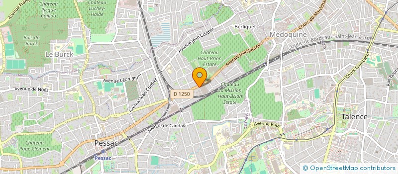 localisation de l'entreprise MONSIEUR JEAN ETCHEVERRY  PESSAC