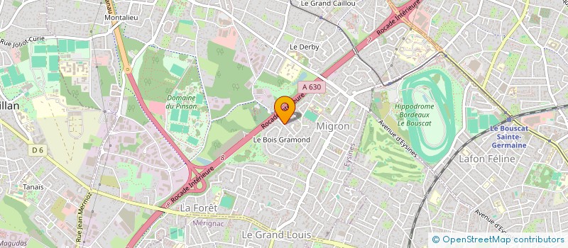 localisation de l'entreprise MONSIEUR JEAN ETCHEVERRY  EYSINES