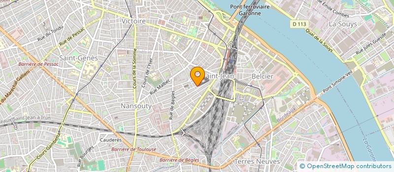 localisation de l'entreprise MONSIEUR JEAN ETESSE à BORDEAUX