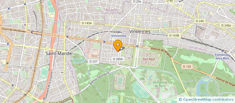 localisation de l'entreprise MONSIEUR JEAN ETHEVE à VINCENNES