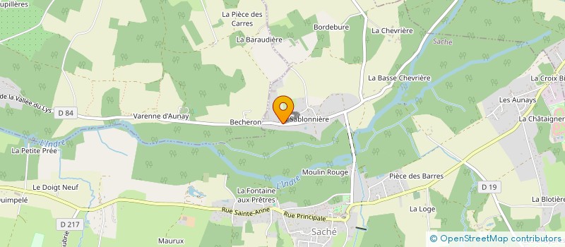 localisation de l'entreprise MONSIEUR JEAN-ETIENNE BARBIN  SACHE