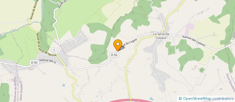 localisation de l'entreprise MONSIEUR JEAN-ETIENNE CHERTA  SAINT-GAUDENS