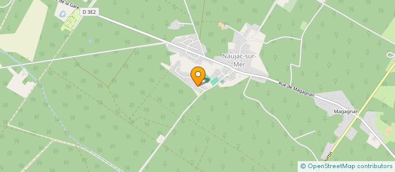 localisation de l'entreprise MONSIEUR JEAN ETIENNE METTAVANT  NAUJAC-SUR-MER