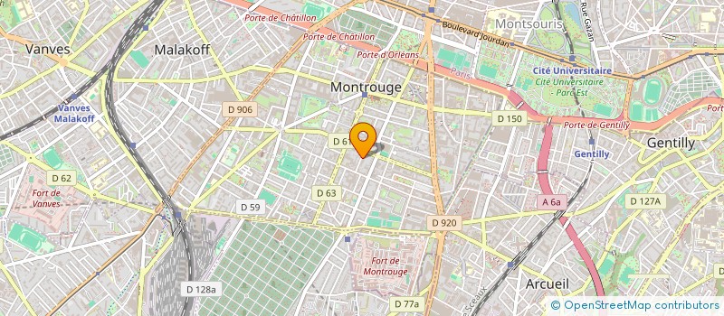 localisation de l'entreprise MONSIEUR JEAN ETIENNE MINEUR à MONTROUGE