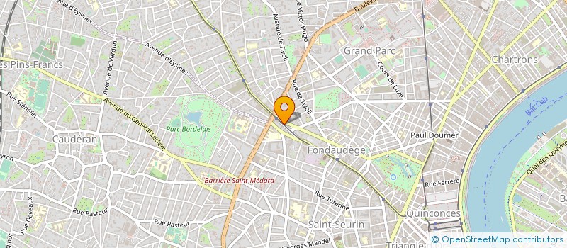 localisation de l'entreprise MONSIEUR JEAN-ETIENNE OECHSNER DE CONINCK à BORDEAUX