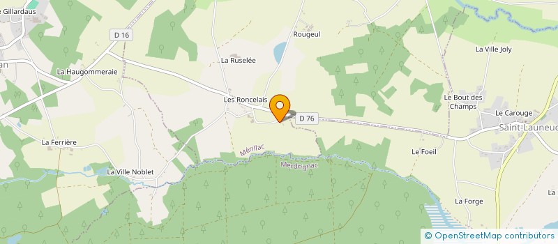 localisation de l'entreprise MONSIEUR JEAN-ETIENNE RAULT  MERILLAC