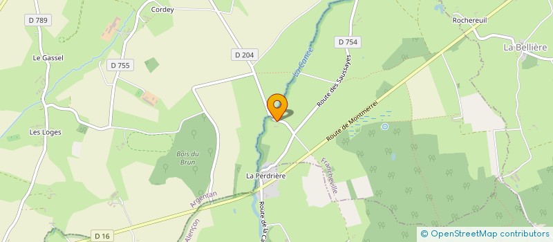 localisation de l'entreprise MONSIEUR JEAN-EUDES ARGOUARC'H  FRANCHEVILLE