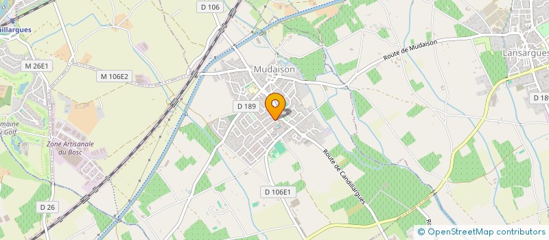 localisation de l'entreprise MONSIEUR JEAN-EUDES CREON  MUDAISON