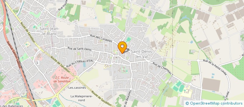 localisation de l'entreprise MONSIEUR JEAN-EUDES MARCHAIS à SAINT-DENIS-EN-VAL