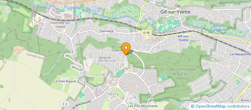 localisation de l'entreprise MONSIEUR JEAN EUDES PERRAS  GIF-SUR-YVETTE