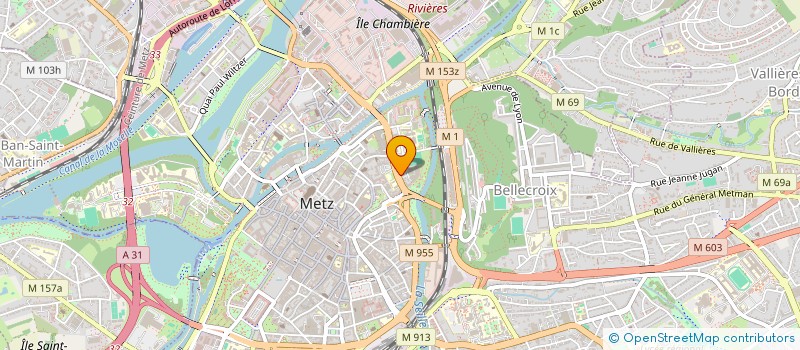 localisation de l'entreprise MONSIEUR JEAN EVEN  METZ