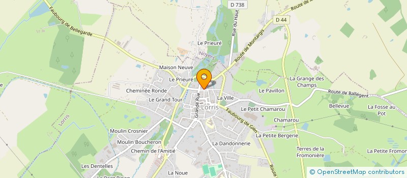 localisation de l'entreprise MONSIEUR JEAN EXBRAYAT à LORRIS