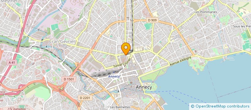 localisation de l'entreprise MONSIEUR JEAN EXCOFFIER à ANNECY