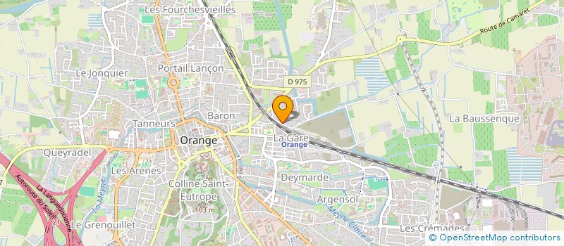 localisation de l'entreprise MONSIEUR JEAN EYDOUX  ORANGE