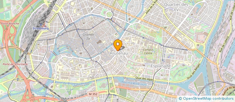 localisation de l'entreprise MONSIEUR JEAN EYERMANN à STRASBOURG