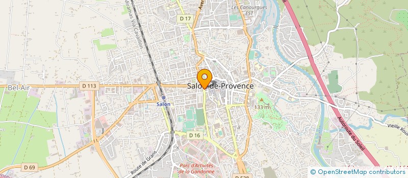 localisation de l'entreprise MONSIEUR JEAN FABRE  SALON-DE-PROVENCE