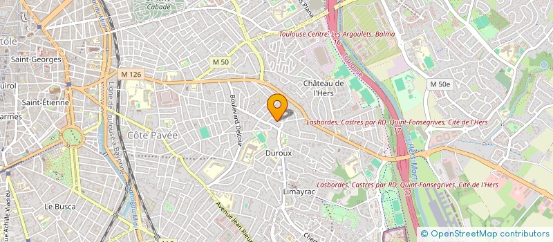 localisation de l'entreprise MONSIEUR JEAN FABRE à TOULOUSE