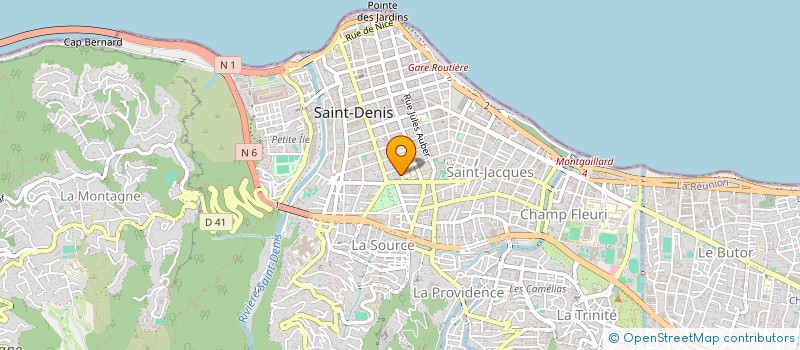 localisation de l'entreprise MONSIEUR JEAN FABRICE CREPU à SAINT-DENIS