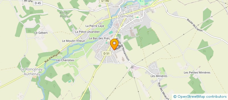 localisation de l'entreprise MONSIEUR JEAN-FABRICE LAPIERRE  MESNILS-SUR-ITON