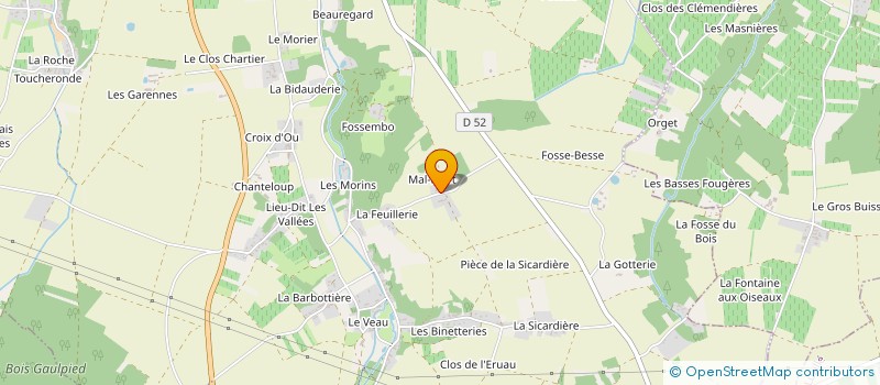 localisation de l'entreprise MONSIEUR JEAN-FABRICE VIGNEAU  BLERE