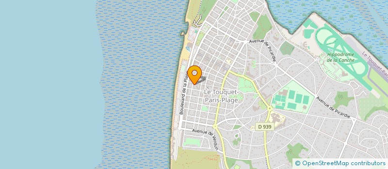localisation de l'entreprise MONSIEUR JEAN FAIDHERBE à LE TOUQUET-PARIS-PLAGE