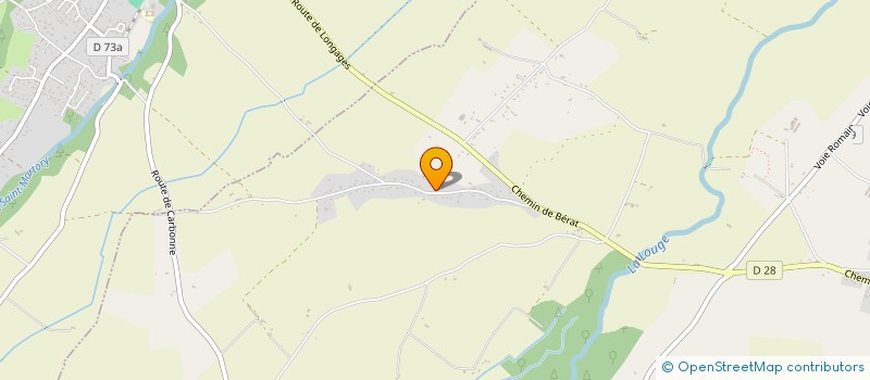 localisation de l'entreprise MONSIEUR JEAN FAILLEFER  LONGAGES