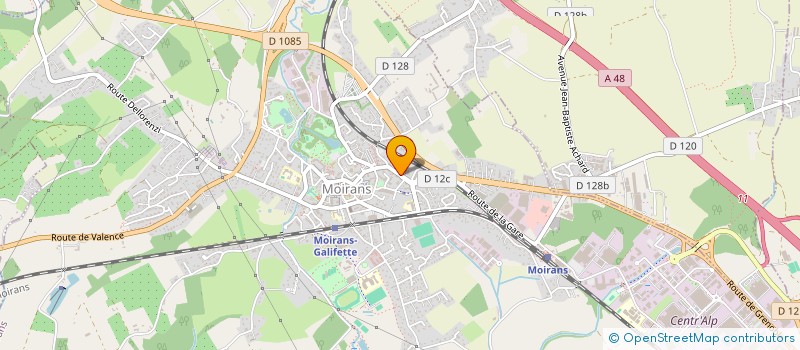 localisation de l'entreprise MONSIEUR JEAN FAISST  MOIRANS