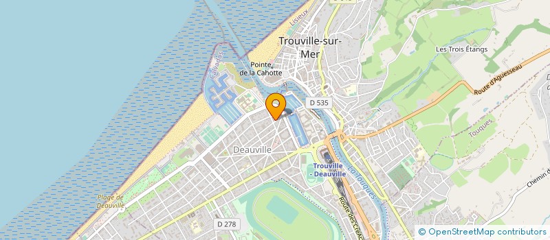 localisation de l'entreprise MONSIEUR JEAN FALCK à DEAUVILLE