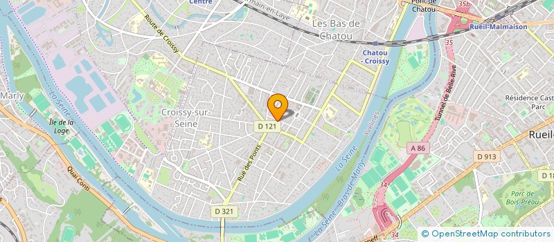 localisation de l'entreprise MONSIEUR JEAN FALLOUX-KRAUSS à CROISSY-SUR-SEINE