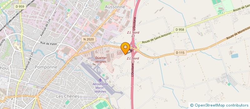 localisation de l'entreprise MONSIEUR JEAN FANALS  MONTAUBAN