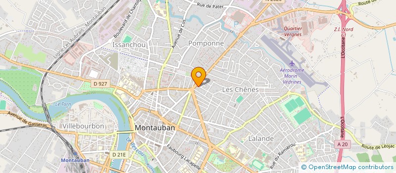 localisation de l'entreprise MONSIEUR JEAN FANCHTEIN  MONTAUBAN