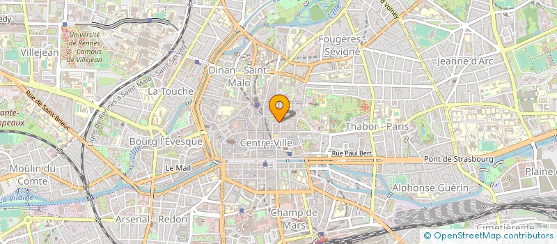 localisation de l'entreprise MONSIEUR JEAN FANEN  RENNES