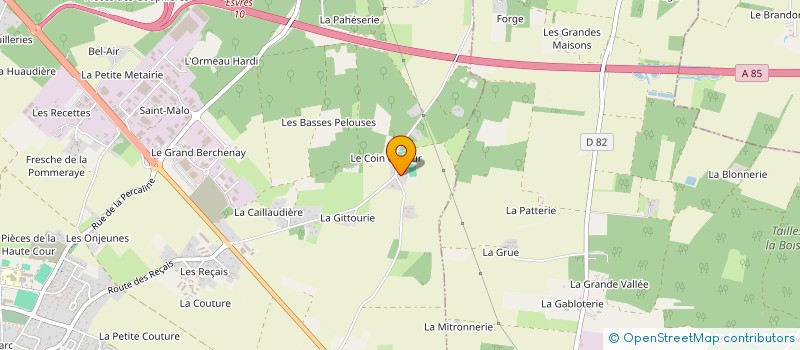 localisation de l'entreprise MONSIEUR JEAN FAOUEN  ESVRES