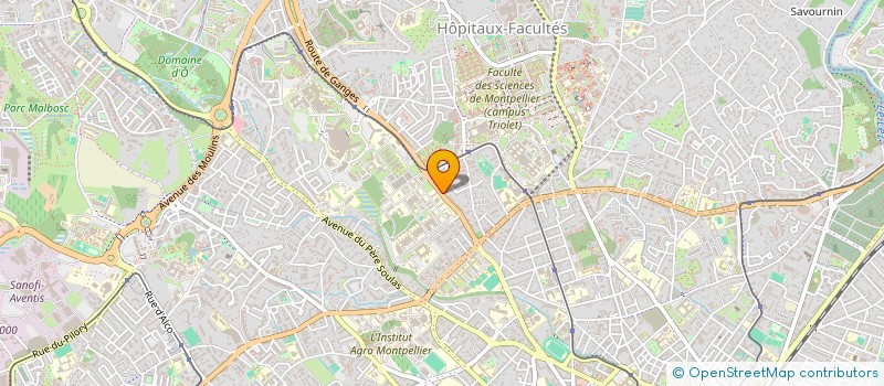localisation de l'entreprise MONSIEUR JEAN FARENC à MONTPELLIER