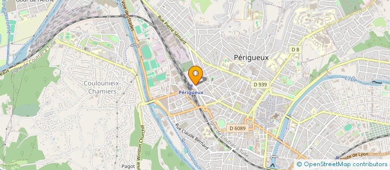 localisation de l'entreprise MONSIEUR JEAN FARGEOT à PERIGUEUX