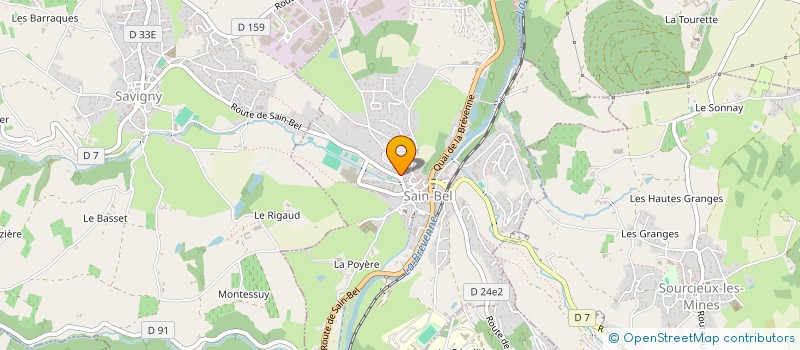 localisation de l'entreprise MONSIEUR JEAN FARGIER  SOLLIES-PONT