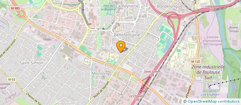 localisation de l'entreprise MONSIEUR JEAN FASOLATO à TOULOUSE