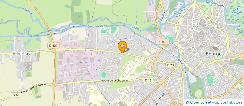 localisation de l'entreprise MONSIEUR JEAN FASSIER  BOURGES