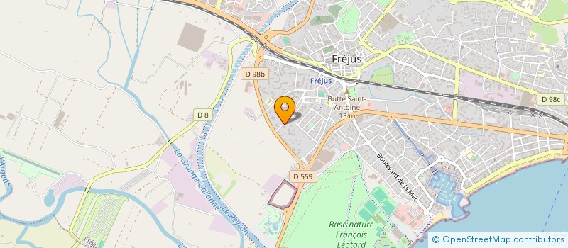localisation de l'entreprise MONSIEUR JEAN FASTRE à FREJUS