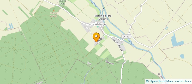 localisation de l'entreprise MONSIEUR JEAN FAUCHER  TART