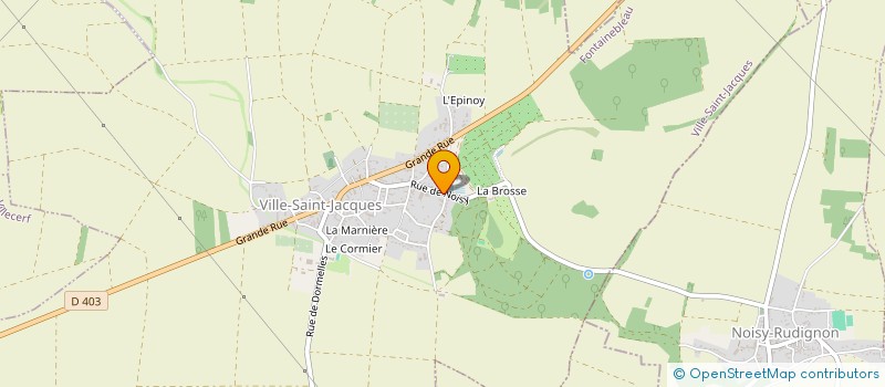 localisation de l'entreprise MONSIEUR JEAN FAUCHON  VILLE-SAINT-JACQUES