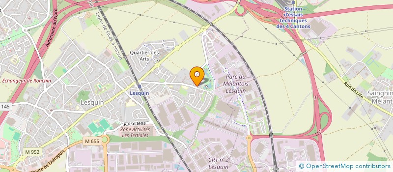 localisation de l'entreprise MONSIEUR JEAN FAUCOMPREZ à LESQUIN